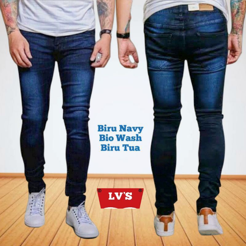 CELANA JEANS PENSIL PANJANG PRIA SOFT JEANS PRIA SLIM FIT LEVIS PENSIL HALUS /CELANA JEANS PRIA SLIM FIT PANJANG MELAR  SKINNY