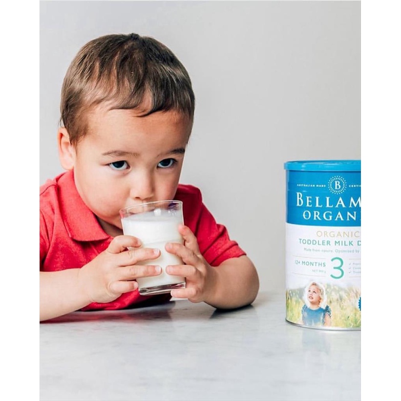 Bellamys Susu Formula Organic Toddler Milk Drink Step 3 900g