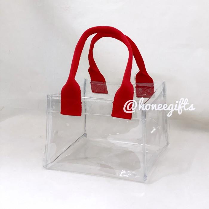 

Tas Hampers Kue Imlek Natal Lebaran Ultah Kotak 22Cm Box Pvc Bag Cake 061