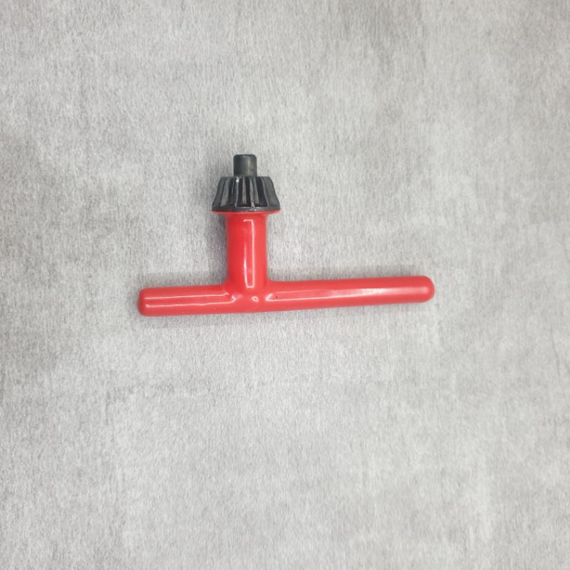 DRILL CHUCK KEY 10 MM KUNCI MATA BOR 10 MM MERAH