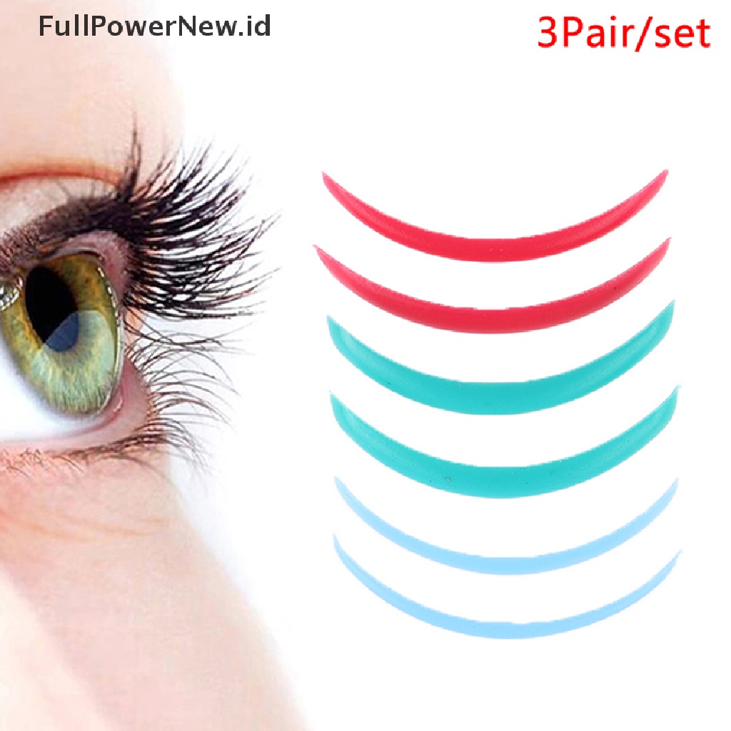 Power Silicone Eyelash Perm Pad Daur Ulang Bulu Mata Batang Shield lifg 3D Penjepit Bulu Mata ID