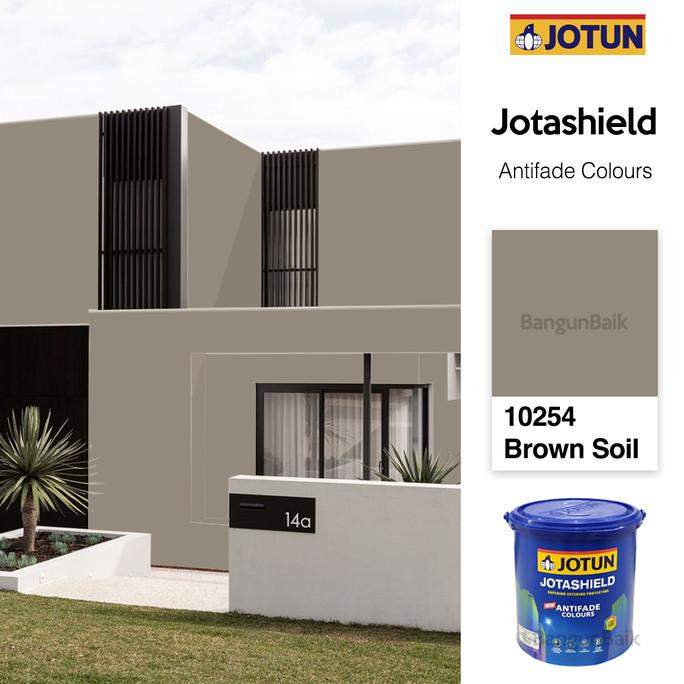Jotun Antifade 10254 Brown Soil / Cat Tembok Exterior Premium