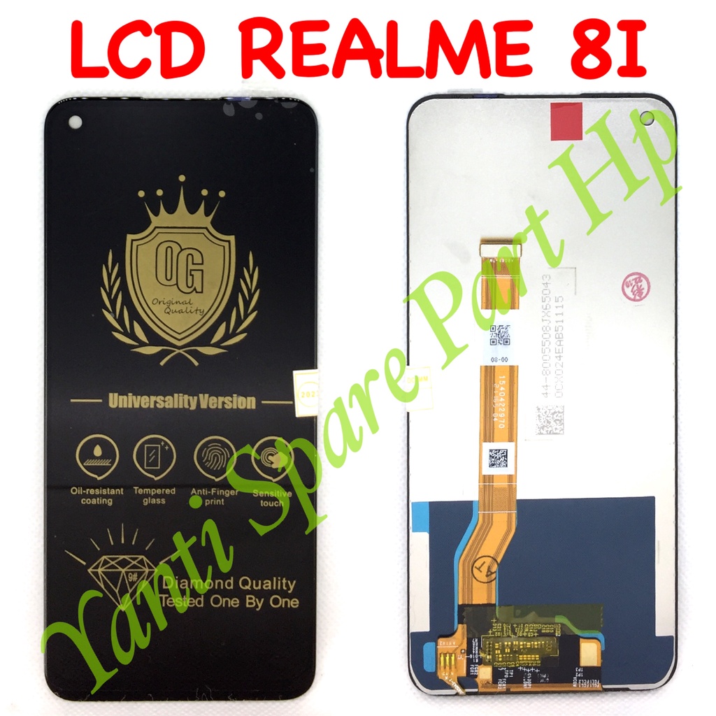 Lcd Touchscreen Realme 8I Realme 9I NARZO 50 A96 Original Terlaris New