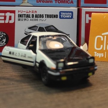 Tomica Initial D Toyota Ae86 Trueno Takara Tomy Bukan Hotwheels #Bergaransi
