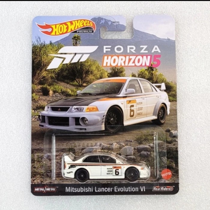 Hotwheels Premium Forza Horizon 5 Mitsubishi Lancer Evolution Vi #Bergaransi