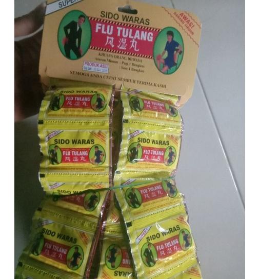 

❤[PROMO MURAH!!!]❤ sido waras flu tulang kapsul original