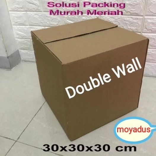 

kardus/karton/box Uk. 30x30x30 cm Double Wall.