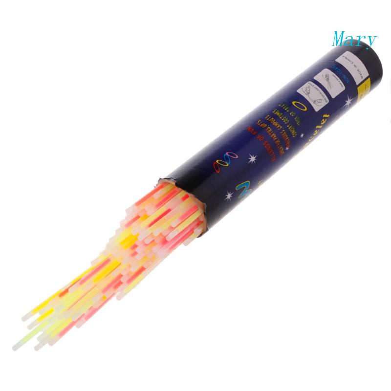 Mary Multi Color Fluorescence Light Glow Sticks Gelang Neon Kalung Rally Raves