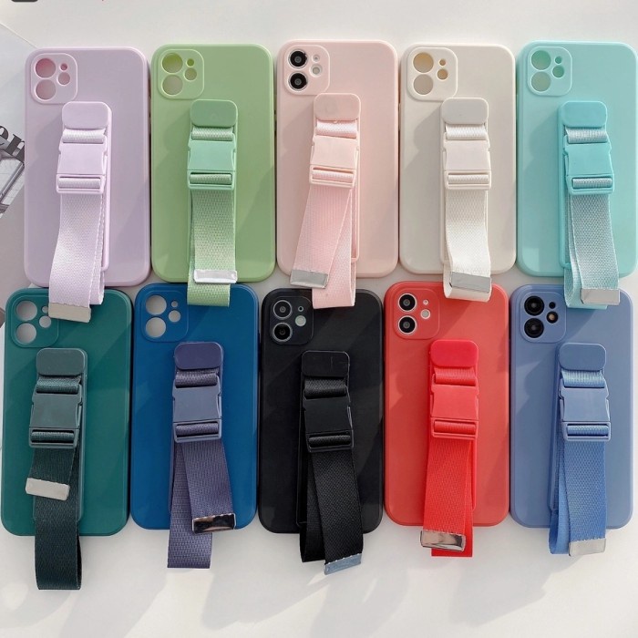 

Yar Sport Wristband Strap Case Casing Iphone X Xr 11 12 13 Pro Max Mini