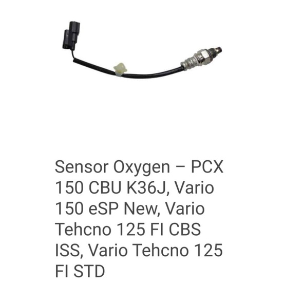 cO2 sensor oxygen  oksigen o2 sensor panas suhu knalpot pcx 150 cbu vario 125 vario 150