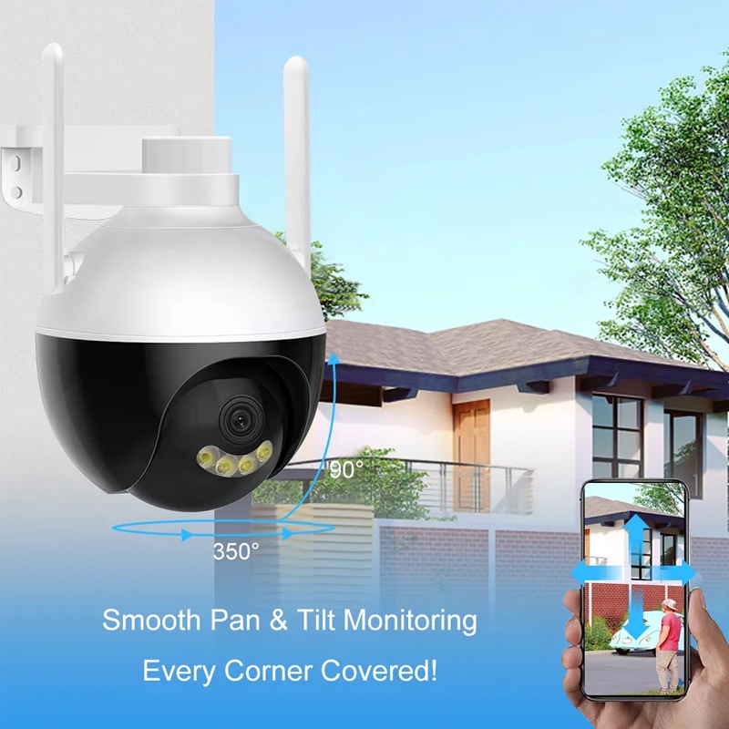 PTZ WIFI smart camera 1080P-2MP - H1 [V380PRO]