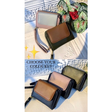 MAHIRA CLUTH / DOMPET LIPAT / DOMPET KECIL / DOMPET KOREA / DOMPET KOIN