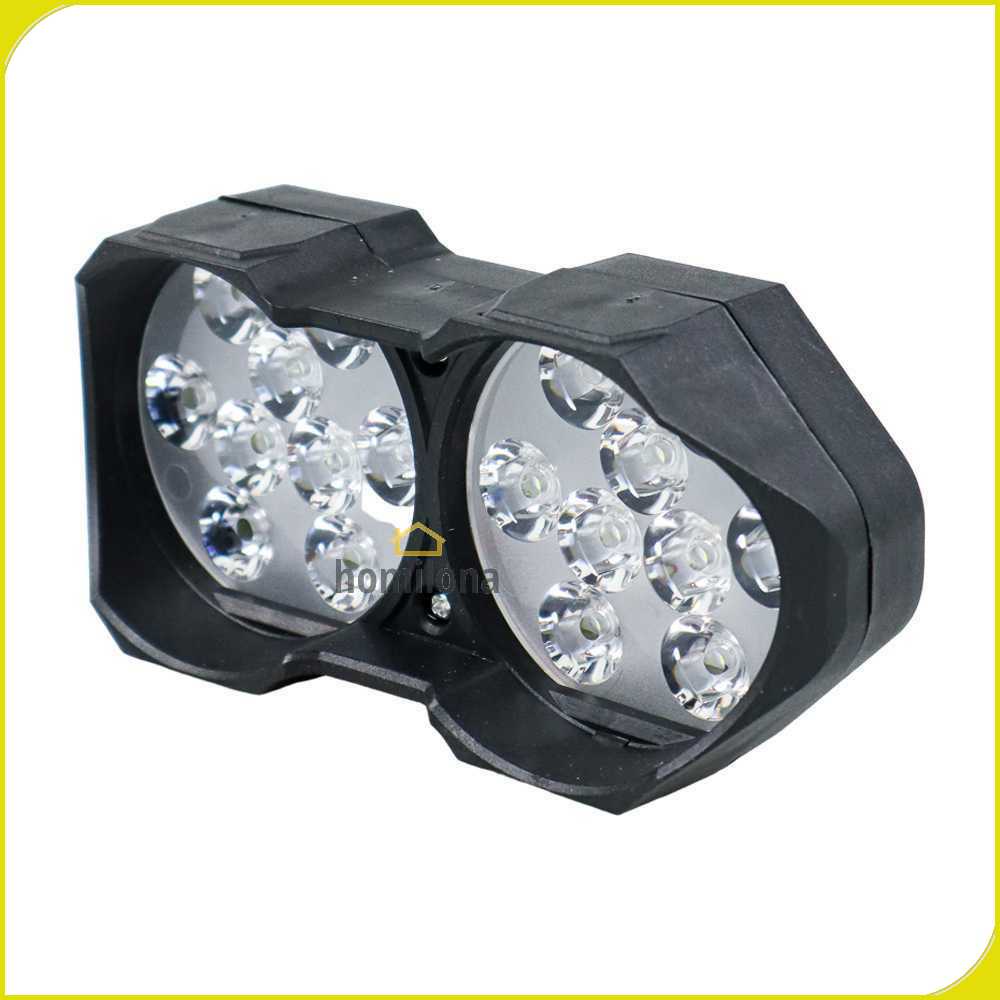 Lampu Tembak Motor ATV LED Spotlight 18 LED - U9