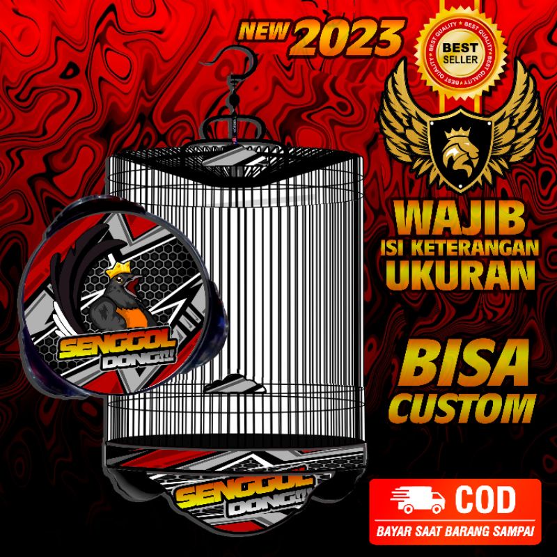 decal sangkar Murai batu