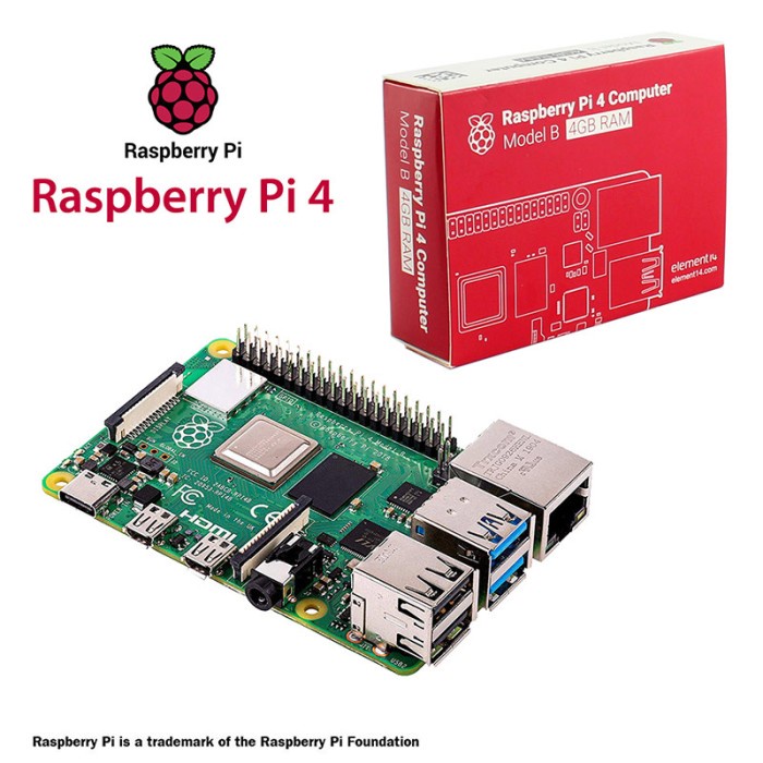 Jual Raspberry Pi 4 Model B 4gb Ram Made In Uk Broadcom Bcm2711 4gb Shopee Indonesia 3216