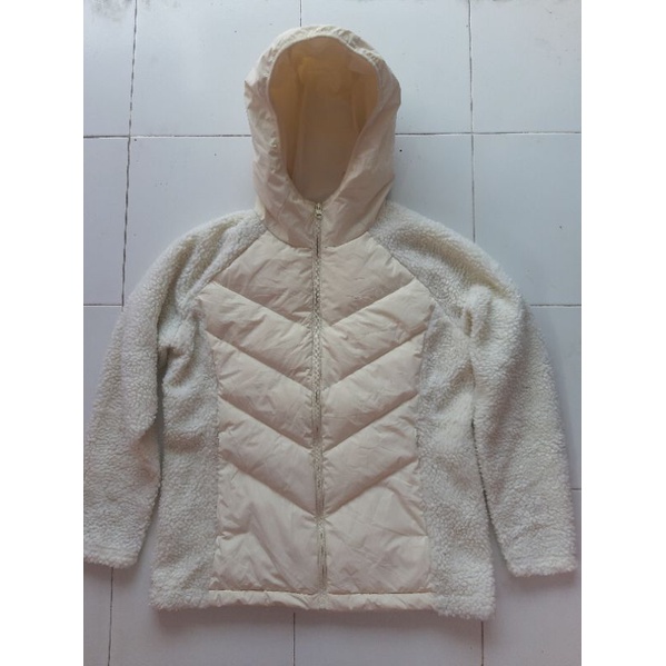 down jacket deuter bulu angsa sherpa second