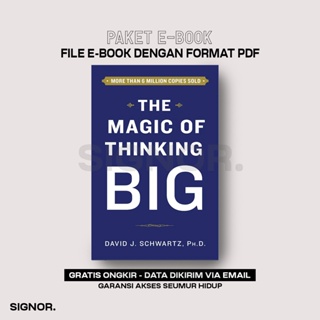 [E-BOOK] THE MAGIC OF THINKING BIG OLEH DAVID J SCHWARTZ BAHASA INDONESIA
