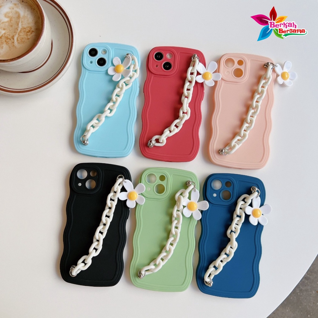 SOFTCASE WAVY WAVE GELOMBANG WARNA RANTAI FOR REALME 10 C11 2020 C12 C25 C15 C17 7I C20 C11 2021 C21Y C25Y NARZO 30 50A  BB7501