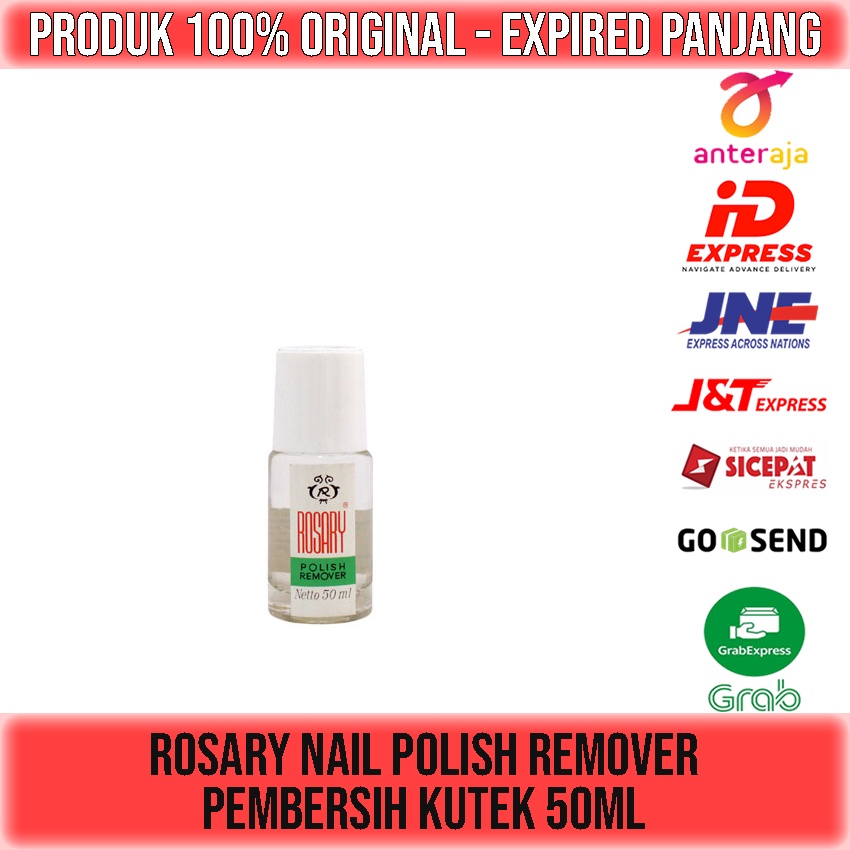 ASETON ROSARY NAIL POLISH REMOVER PEMBERSIH KUTEK 50ml 100ml 165ml