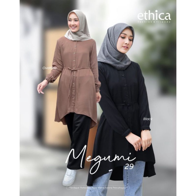 Atasan Ethica Megumi 29 Ovaltine Megumi 29 Black