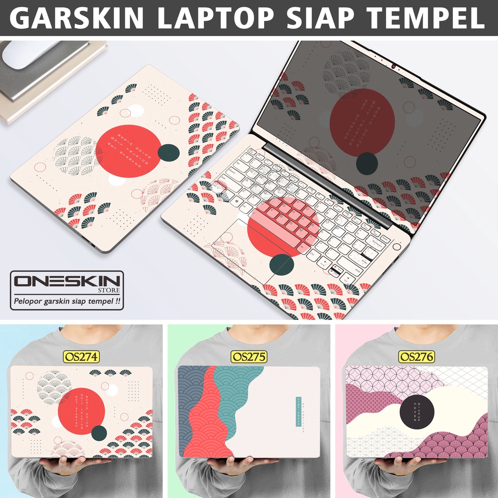 Garskin Sticker Laptop Protector Macbook Full Body Bottom Bezel Palmrest Skin Vector Graphic