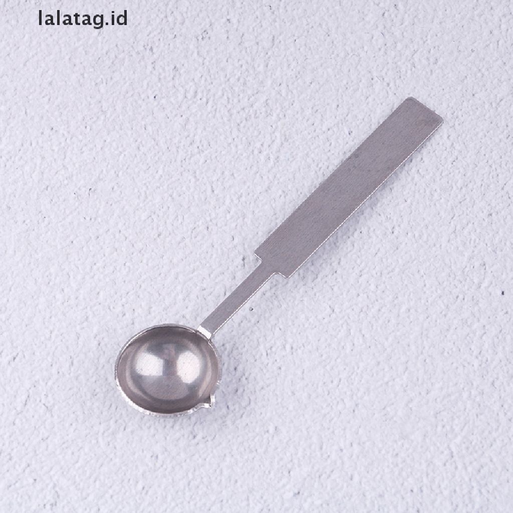 [lalatag] Sendok Cap silver Besar vintage wax sealing spoon melg sealing wax [ID]