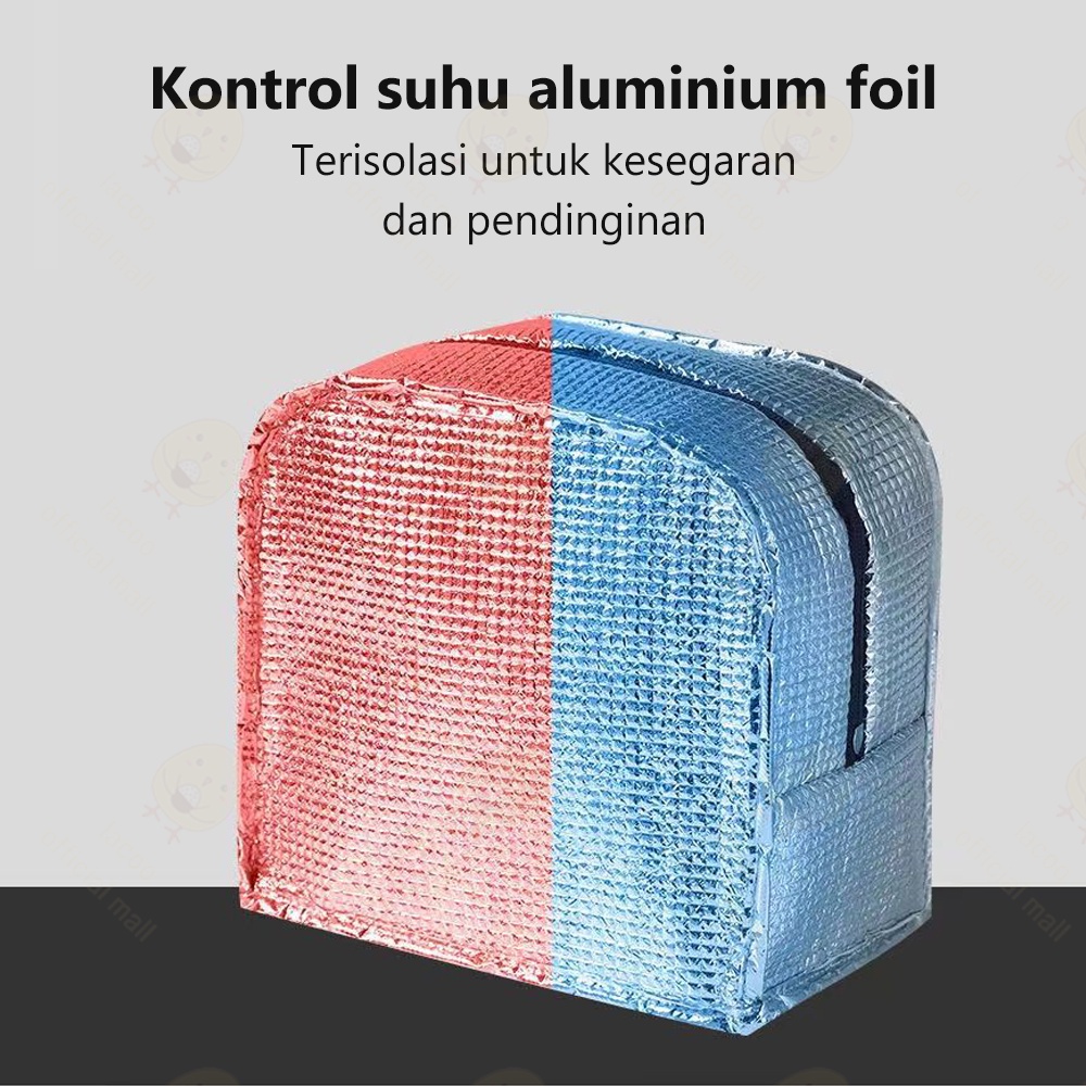 Lacoo Tas bekal makanan Lunch bag serbaguna Cooler makanan Tas lunch box karakter import