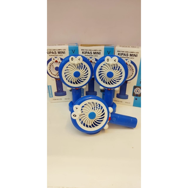 Mini fan Portable Kipas Angin Genggam USB Karakter Doraemon SX115 Mini Fan SQRS Cute Rabbit Fan