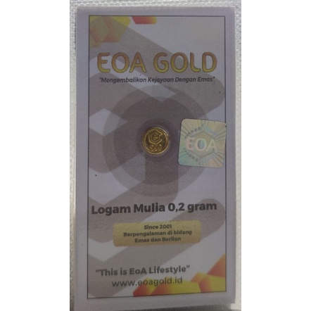 Eoa Gold 0,2 Gram