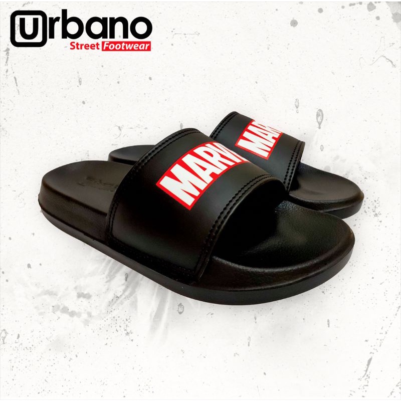 Sandal Slip On Cat Marvel Flip Flop Selop Original Urbano