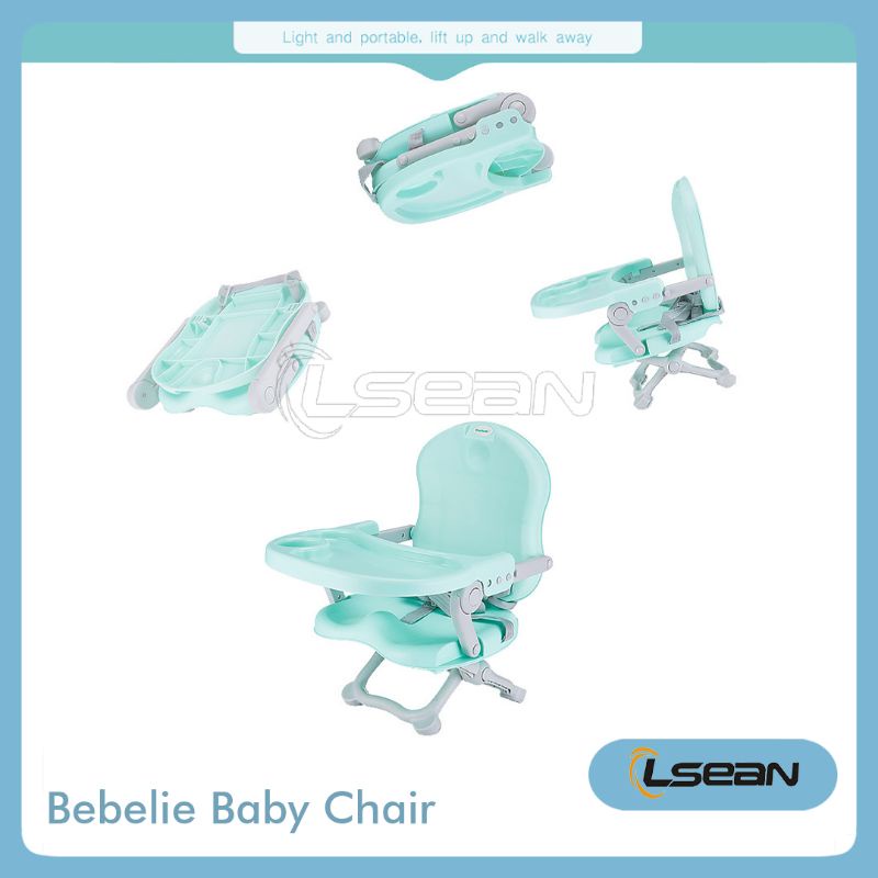 KURSI MAKAN LIPAT BAYI BEBELIE BABY CHAIR FOLDABLE