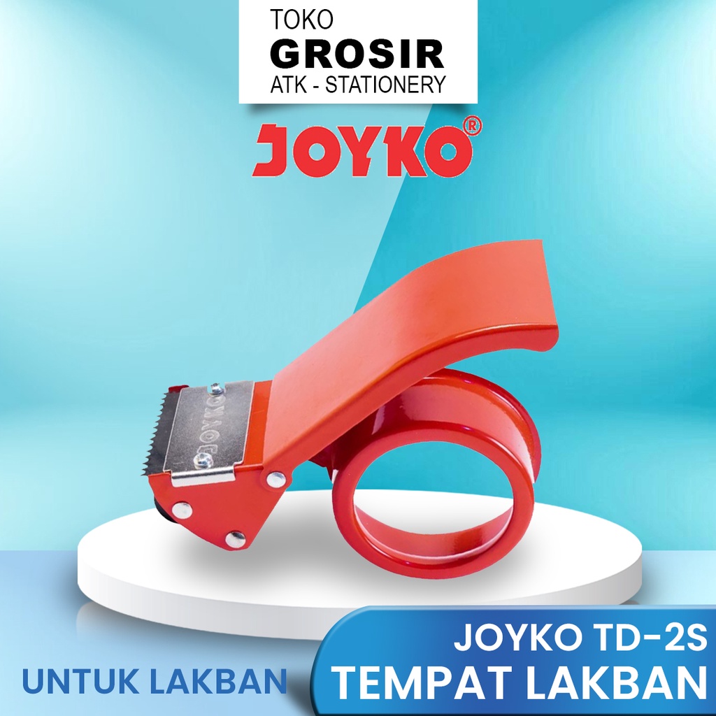 

Alat Pemotong Lakban Besi / Tape Cutter / Dispenser Lakban Joyko TD-2S - Toko Grosir ATK Stationery