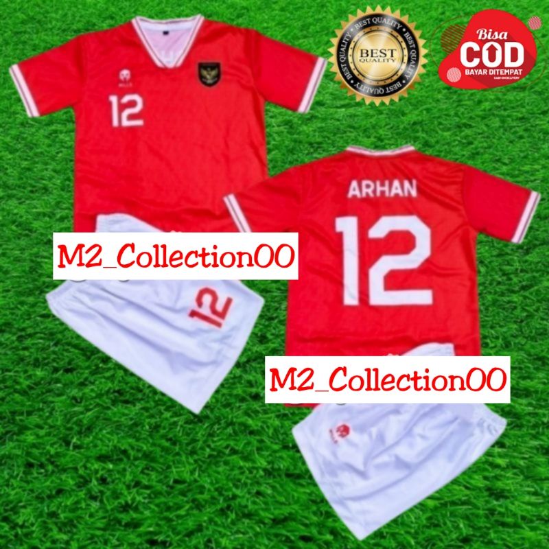 setelan Jersey Timnas Indonesia Baju Timnas indonesia 2022-2023