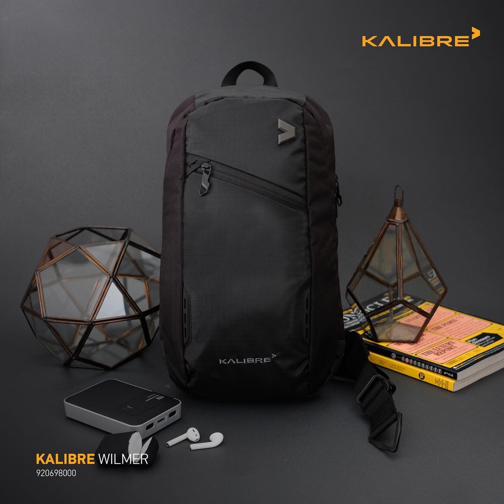 Kalibre 921483000 Tas Selempang Kalibre 921483 / 921314 Black Wilmer Sling Bag 10L