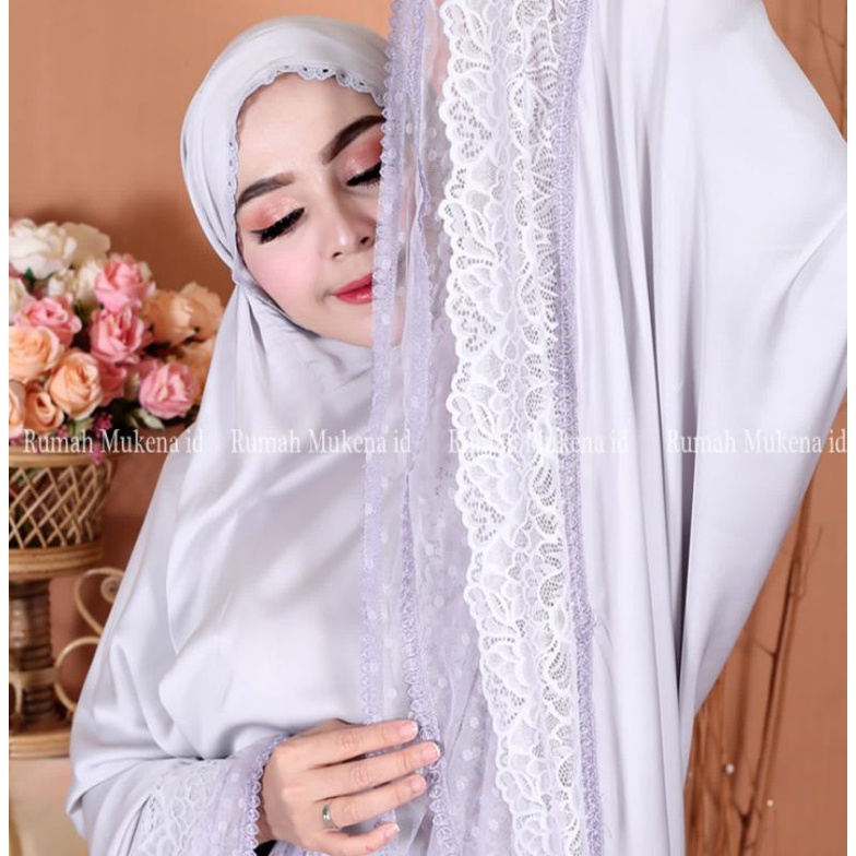 Mukena Mewah Silk Premium Halus Mukena Mahar Mukena Seserahan