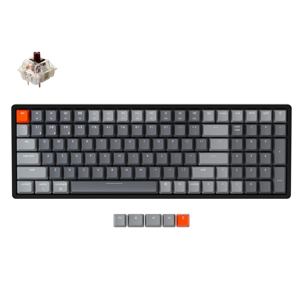 Keychron K4 V2 RGB Hotswap Aluminum Mechanical Gaming Keyboard