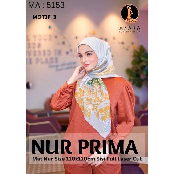 (MA-5153) SEGIEMPAT NUR PRIMA MOTIF LC AZARA