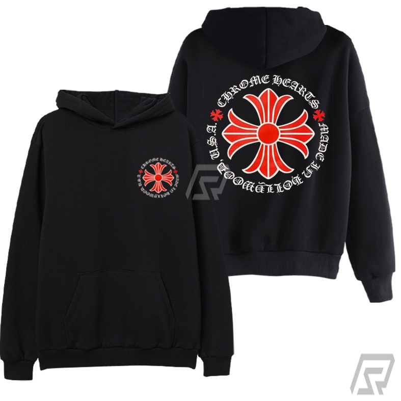 Hoodie Crome Heart Red Unisex