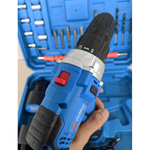 BOR BATERAI HUJIA 12V BOR BESI KAYU TEMBOK