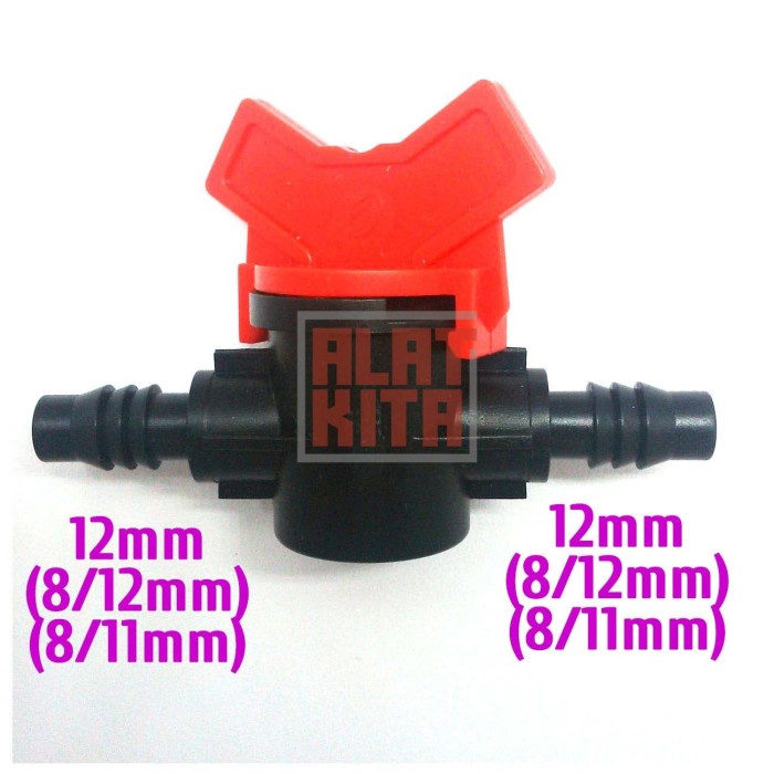 Irigasi Valve 11mm-12mm -Kran buka tutup-Check Valve