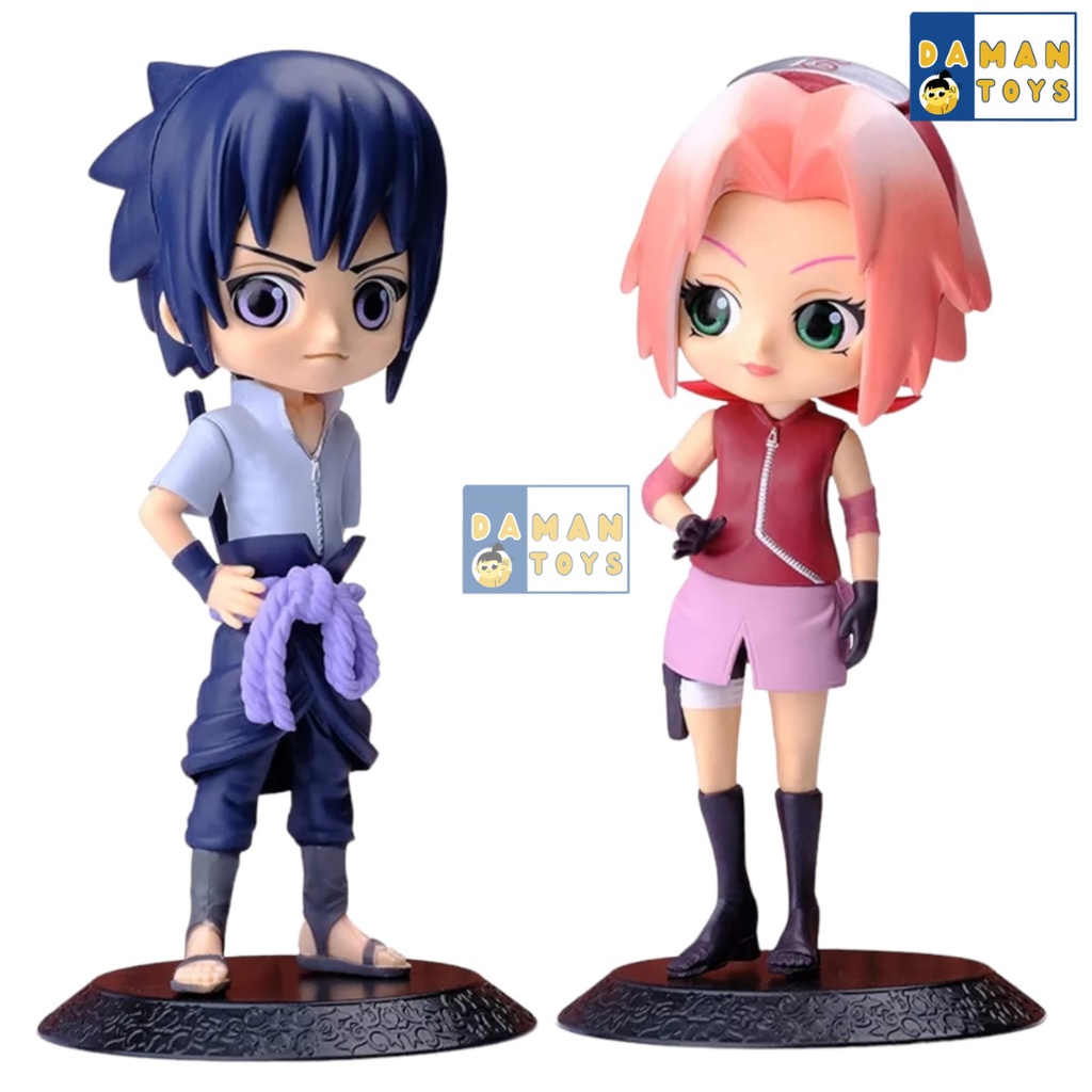 Action Figure Naruto Shipudden Uzumaki Q posket sakura Minato Kakashi Sasuke Gara Orochimaru Itachi Anime Pajangan