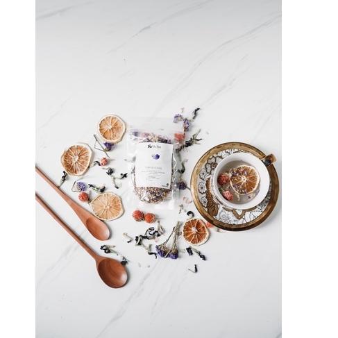 

Ready Stok Purplelicious tisane (telang, globe amarant, forget me not)