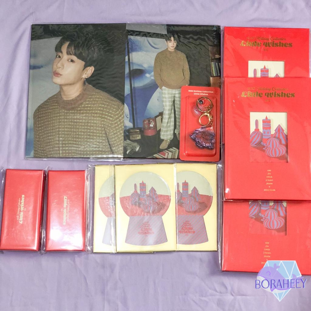 [READY] BLACK FRIDAY BTS LITTLE WISHES POSTCARD KEYRING PHOTOBOOK