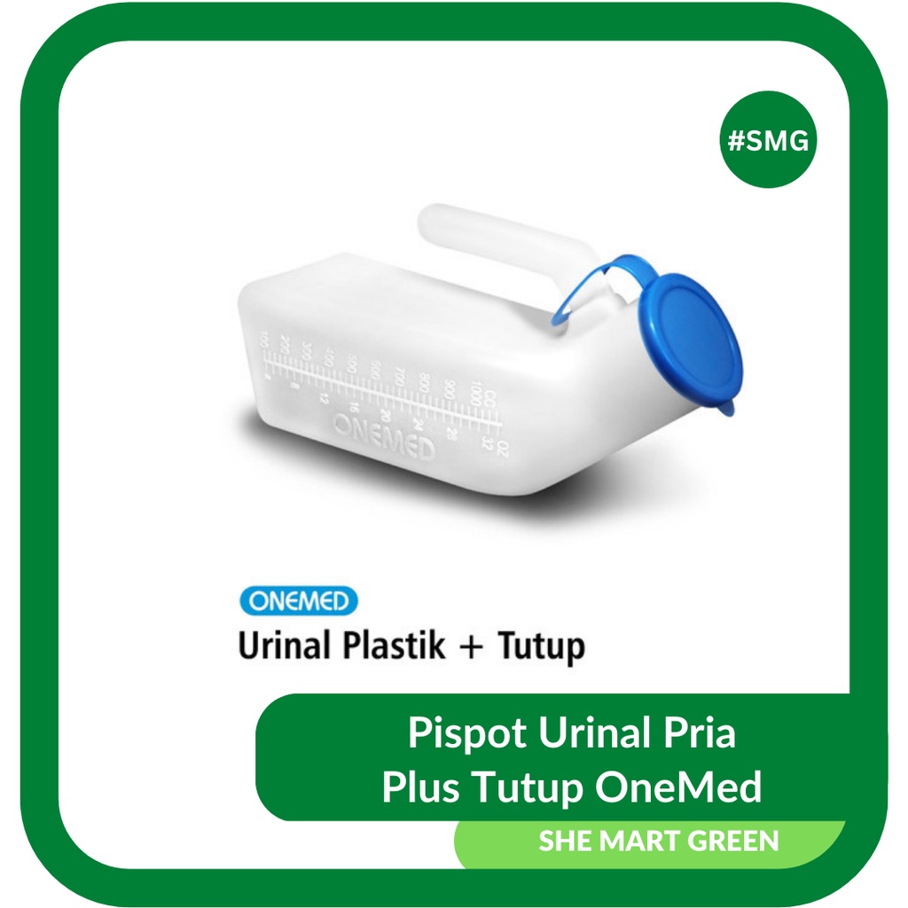 Pispot Pria laki-laki dengan Tutup