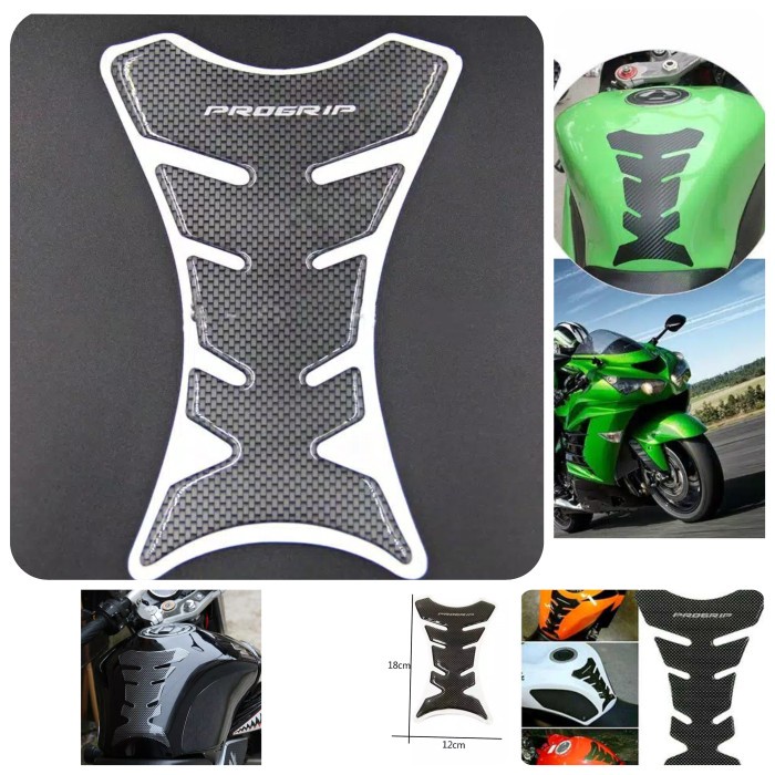 

TERLARIS | Tankpad Protector Pro Grid tank pad Stiker Tangki Motor Carbon Fiber - Carbon Fiber