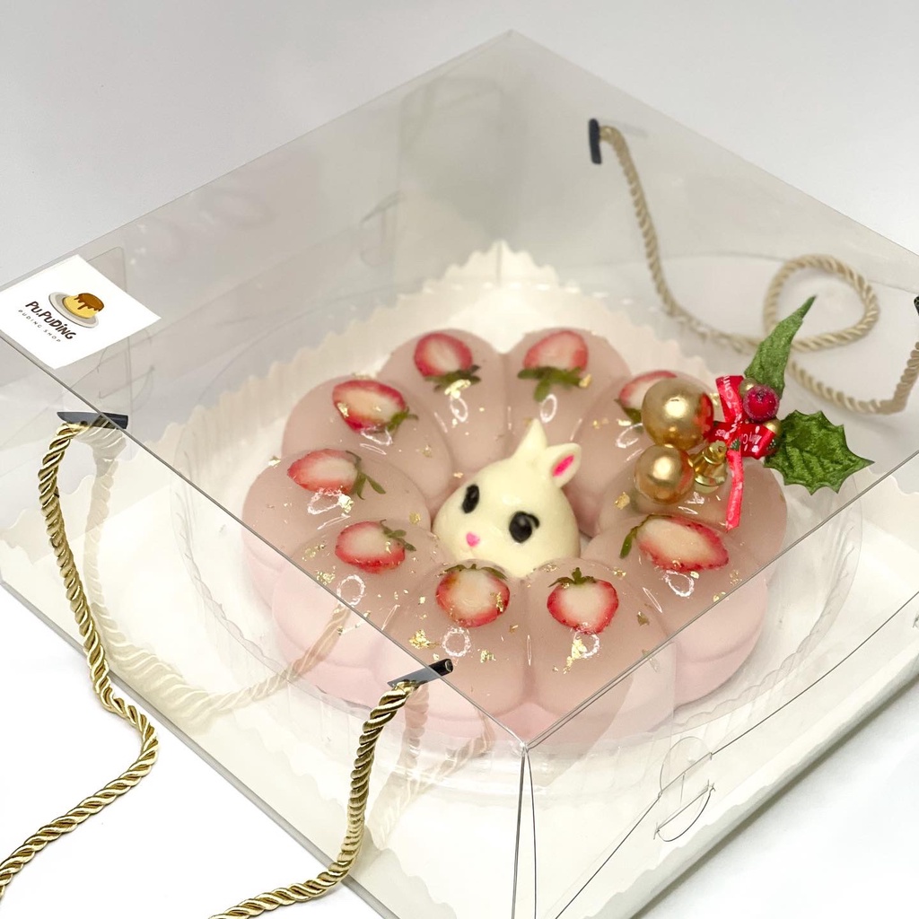 

Hampers Pudding Strawberry Bunny ( Hampers Imlek )