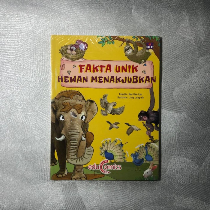 Buku anak fakta unik hewan menakjubkan original