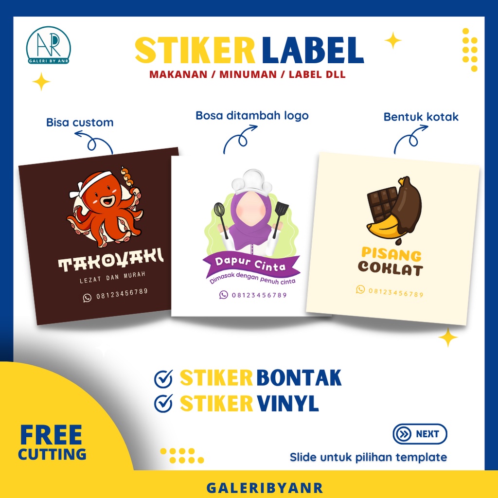 

-PART 1-STIKER LABEL MAKANAN MINUMAN | LABEL KEMASAN | LABEL BRAND USAHA | STIKER LOGO USAHA | STIKER GLOSSY STIKER VINYL STIKER ANTI AIR