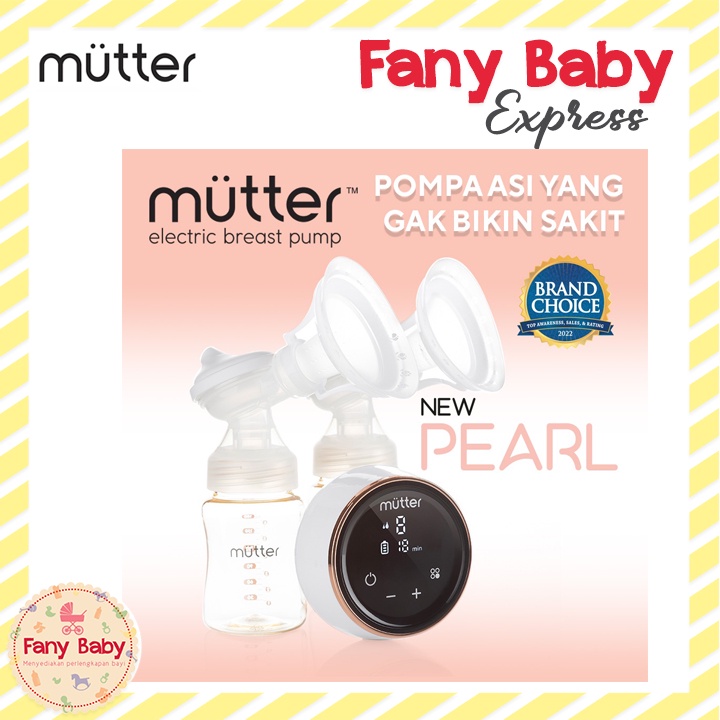 MUTTER NEW PEARL DOUBLE BREASTPUMP