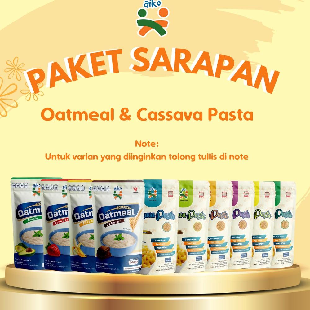 

Jsb01 AIKO Quick Oatmeal Sereal Oats - 200gr Best Seller